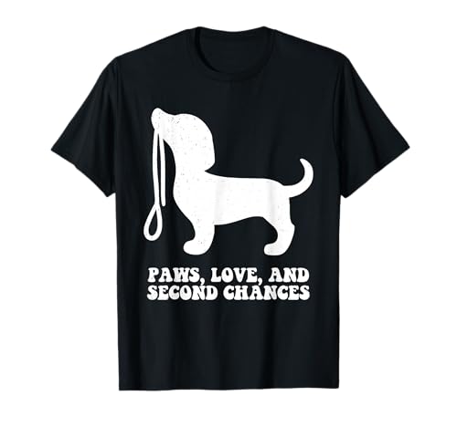 Paws Love Adopt A Pet Dog Adopt A Pet Dog Adoption Puppy Lover Animal Rescue Camiseta