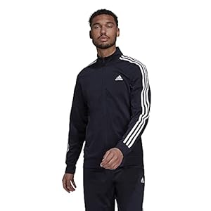 adidas Men’s Essentials Warm-up 3-stripes Track Top