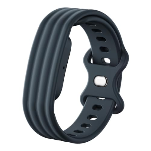 Image of Soft Silicone Strap Compatible with Google Fitbit Air, Sport Replacement Band, Adjustable Breathable Wristband for Workout, Running & Daily Wear