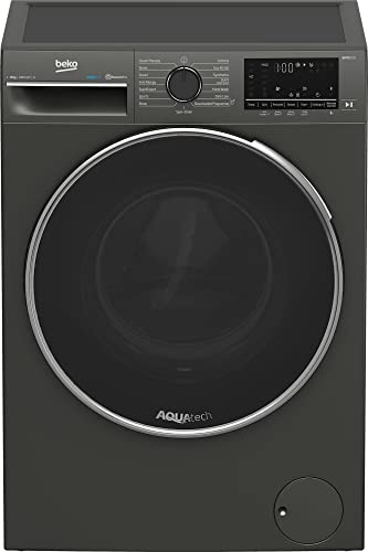 Beko B5W5941AG Freestanding 9kg 1400rpm Washing Machine In Graphite