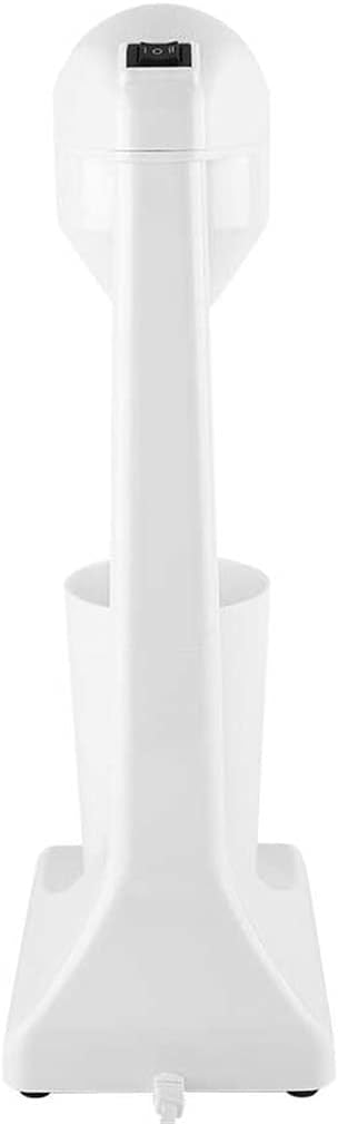 Portable Food Blender Automatic Electric Milk Frother Milk Shake Mixer Cappuccino Coffee Latte Stirring (Color : White Size : 38 * 17 * 12.5cm)