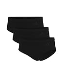 adidas Women's Active Seamless Hipster Underwear 3-Pack, Black, Medium
