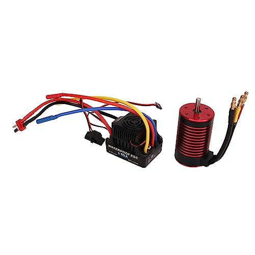 1/8 Motor Sem Escova de Carro RC ESC, Potência de Saída Estável RC (4200KV)