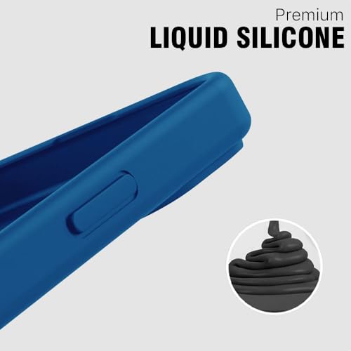 Image of WOW IMAGINE Slim Back Cover for Realme Narzo 70 | Realme Narzo 70 Pro | Realme 12 Plus | P1 5G | Blade Series Ultra Thin Case | Camera Protection | Soft Matte Silicone Flexible Mobile Case - Blue