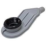 SereneDrains WOW Drain TM Horizontal Side Discharge Outlet Low Profile Shower Drain Assembly Reducer PVC Base Pipe Fitting P Trap (Without Drain)