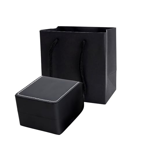 Watch Storage – Funda para reloj de viaje, funda de transporte con cremallera, forro de espuma protectora, elegante forma compacta para desplazamientos comerciales, embalaje de equipaje, comodidad de