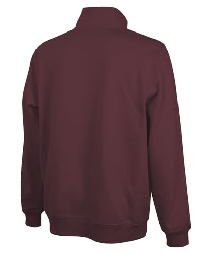 Image of Charles River Apparel Men's Crosswind Quarter Zip Sweatshirt