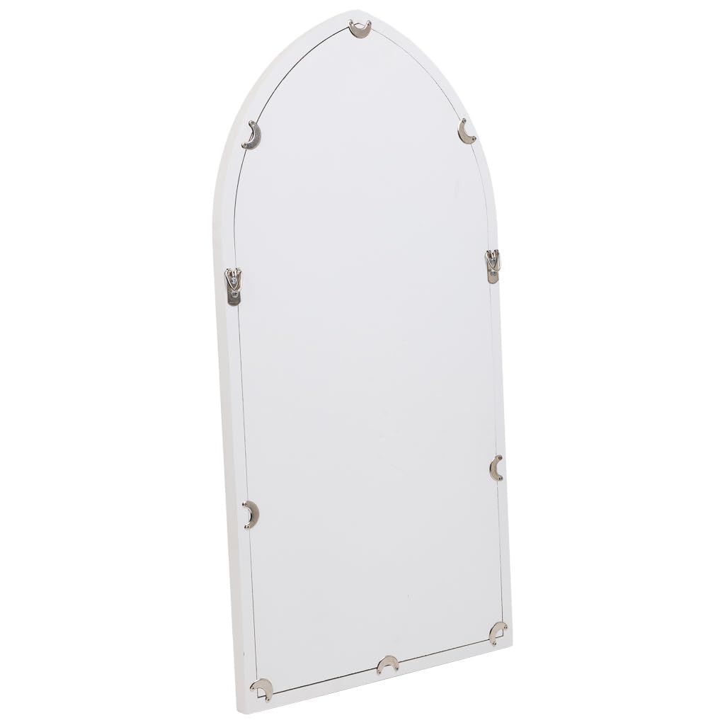 WANDERLUST DECO Espejo de Madera Blanco 40x2.7x80