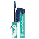 Thrive Causemetics Liquid Lash Extensions Mascara, Tubing Thrive Mascara Lengthening, Volumizing & Curling, Smudge Proof, Washable, No Clumping or Flaking, Vegan & Cruelty Free, Nola (Deep Blue)