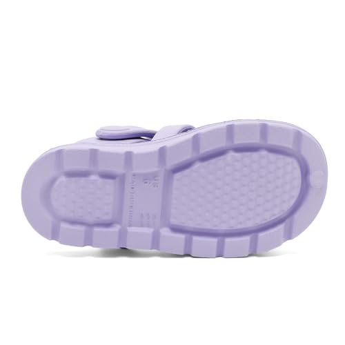 Image of Luffymomo Unisex Kids Closed Toe EVA Sandals | Boys Girls Summer Sport Lightweight Sandal,Outdoor Water Shoes