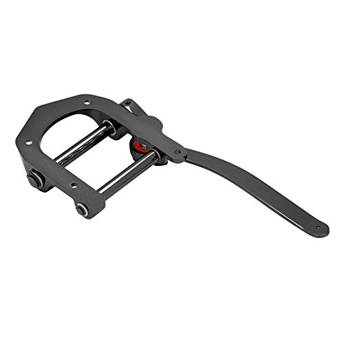 Sg Jazz Guitars: Vibrato Tailpiece Tremolo With Silver Finish Copper Pickups Guitar Picks With Handle Vibrato Function (Black)