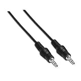 PRENDELUZ 3,5-mm-Stecker auf 3,5-mm-Stereo-Audiokabel, 1,5 m, ideal zum Anschluss von Audio-Geräten und zur Übertragung von hochwertigem Ton.