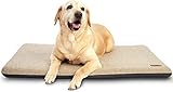 Panku Large 36inch Dog Bed, Dog Crate Pad, Durable Washable Waterproof Bed Crate Mat, Memory Foam So
