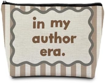 Author Gifts Makeup Bag, Writer Writing Gifts Cosmetic Bags for W...