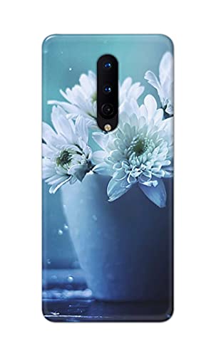 Image of PRINTFIDAA Flowers in The Glass On The Table Printed Designer Hard Back Case Cover for OnePlus 8 (6.55 inch) -(UO) MVN1002