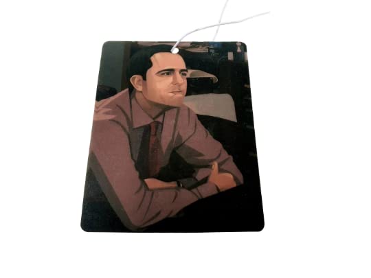 Image of Prison Mike Dwight Andy Pam Jim Kevin - The Office Inspired Pack Of 5 - Car Air Fresheners