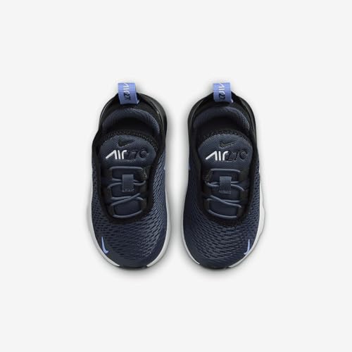 Nike Air Max 270 Baby/Toddler Shoes (DD1646-408, Thunder Blue/Black/White/Royal Pulse) Size 64