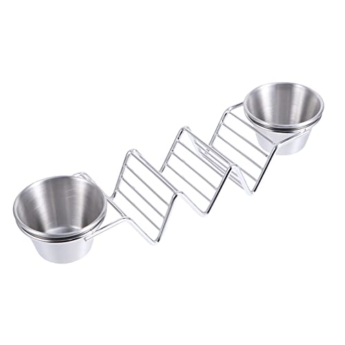 TIDTALEO 1Pc Stainless Steel Taco Rack Taco Display Stand for Tacos Taco Storage Holder for Serving Tacos