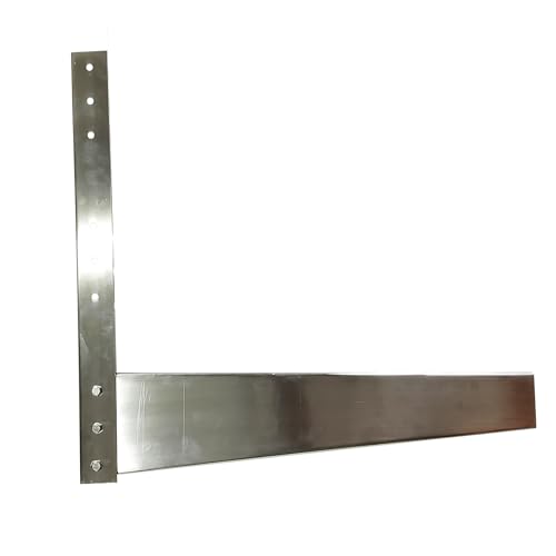 Image of UGMAA AC Outdoor Stand SS 304 | UGMAA Silver Stainless Steel Wall Mount AC Mounting Bracket