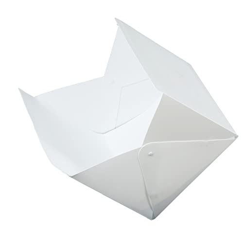 DOITOOL Boîte À Lumière Photo Portable 23X24X22 Cm avec LED USB Mini Studio Photo Pliable pour Bijoux Et Accessoires avec Fonds Colorés pour Photographie De Produits