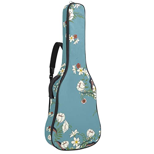 Housse de transport étanche pour guitare avec bandoulière réglable Motif géométrique triangle Noir et doré, Multicolore… - Les Beatles, Paul McCartney, John Lennon, RIngo Starr, George Harrison Housse de transport étanche pour guitare avec bandoulière réglable Motif géométrique triangle Noir et doré, Multicolore…