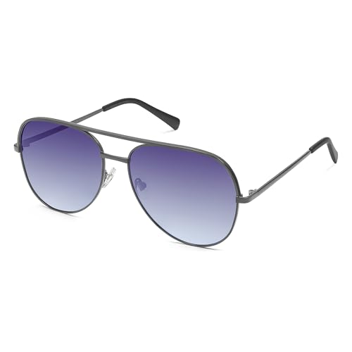 SOJOS Large Oversized Aviator Sunglasses for Women Men, Classic Trendy UV400 Womens Mens Aviators SJ1220