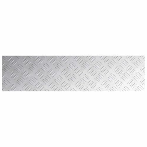 Marches d'escalier antidérapantes alu 100x25 tôle ondulée extérieure