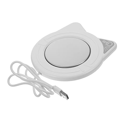 OKUMEYR Electric Mug Warmer Temperature Control Portable Beverage Heater for Office Home