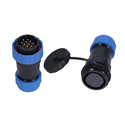 Conector Aviación SP28 IP68 PA66 PPS 10 Pines miniatura 1