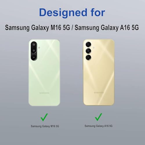 Image of AIBEX for Samsung A16 5G / Samsung F16 5G / Samsung M16 5G Flip Cover Leather Finish with Magnatic Closure | Inside TPU with Card Pockets | Wallet Stand | Complete Protection Flip Case -Brown