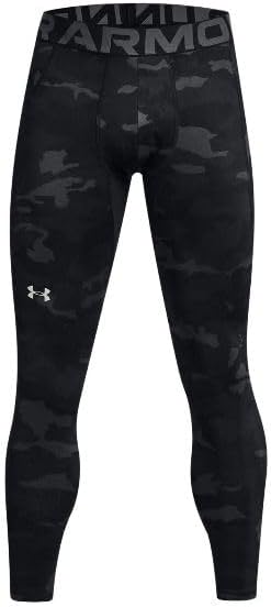Under Armour Men's ColdGear Infrared Printed Leggings XL Black
