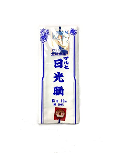 [§y∞YAGISEI] 日光 晒 松 10m 白無地 手ぬぐい 腹帯 三角布 産前産後 さらし コスプレ 胸つぶしのサムネイル