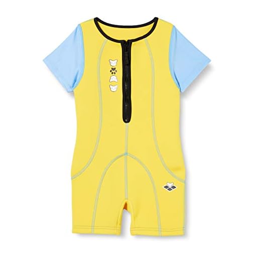 ARENA Unisex – Baby Friends Warmsuit Neoprenanzug, Gelb, 1-2A EU