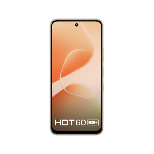 Image of Infinix HOT 60 5G+ (Caramel Glow, 6GB RAM, 128GB Storage) | 90FPS Gaming | 500K+AnTuTu Score | One-Tap AI Button | Infinix AI