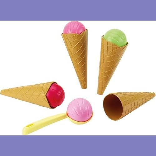 Fausse Glace Géante Réaliste – Modèle Cornet Crème Glacée Artificielle Pour Décoration & Jeu Enfant