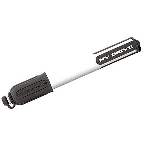 LEZYNE HV Drive Bicycle Frame Pump (White - Medium - 214mm)