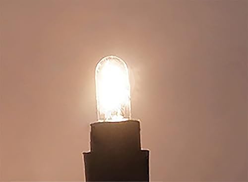 Miniatura 3 de T10 - Bombillas de paisaje de cuña de 5 W, luces Malibu de 12 V, bombilla ámbar Krypton, luz de bajo voltaje para jardín, bombilla de camino, luz de