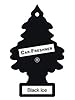 MAGIC TREE "LITTLE TREE" BLACK ICE FRAGRANCE AIR FRESHENERS PACK OF 12 #1
