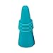TONGXING Lot de 5 bouchons de vin en silicone réutilisables - Pour cuisine, salle à manger et bar - Cadeau de vin (bleu, taille unique