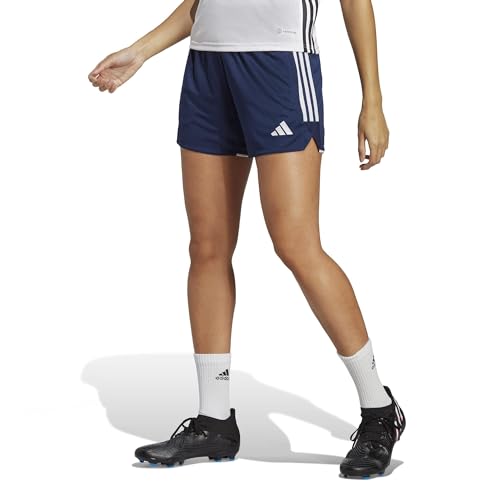 Short de sport femme Adidas Tiro 23 respirant bleu marine S
