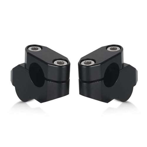 Lenkererhöhung Für Suzuki Für V-Strom 650 1000 DL650 DL1000 7/8" Motorrad Lenker 22mm/28mm Lenkerhalterung Risers Offset Extend Raised(SILBER)