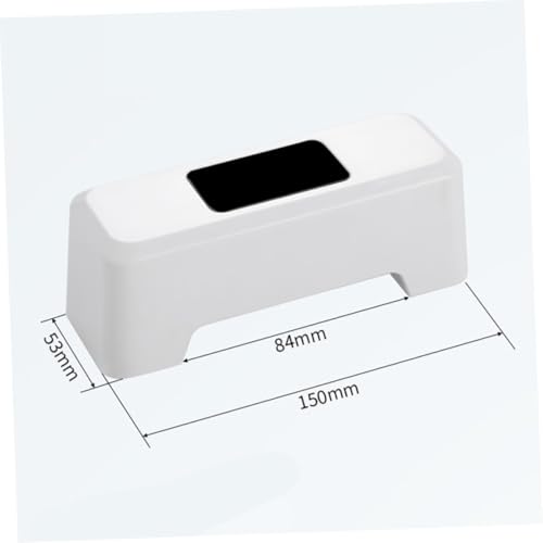 Capteur de chasse d'eau automatique accessoire toilette ABS blanc