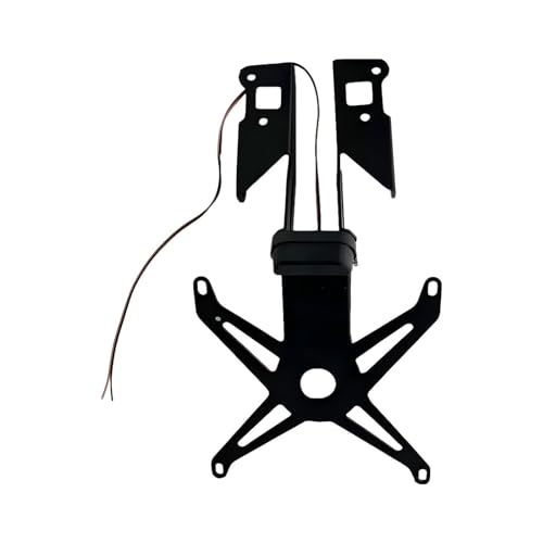 Support de plaque moto Yamaha TMAX560 en alliage robuste avec support éliminateur garde-boue