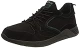 Sportlicher Komfort-Sneaker Sioux Herren Denjalo-701 Sneaker, Schwarz, 40 EU