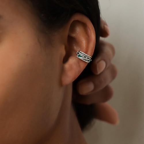 Cuff Earrings 925 Sterling Silver Ear Cuff Earrings Non-Piercing Fake Helix Cartilage Cuff Earrings Various Styles Ear Cuffs Fine Jewelry for Women2