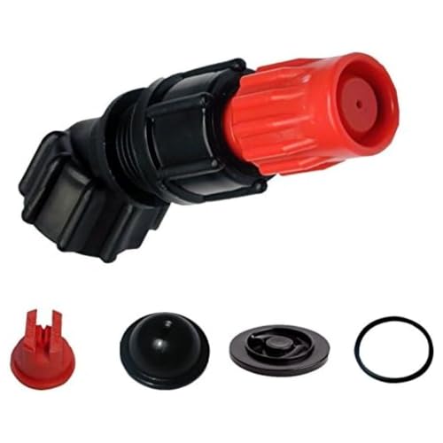 Solo 4900654-P Sprayer Elbow Nozzle Assembly Plus Standard Nozzle Assortment,Black