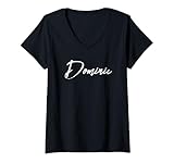 Photo Gallery donna beautiful handwritten font dominic calligraphy maglietta con collo a v Photo Gallery donna beautiful handwritten font dominic calligraphy maglietta con collo a v