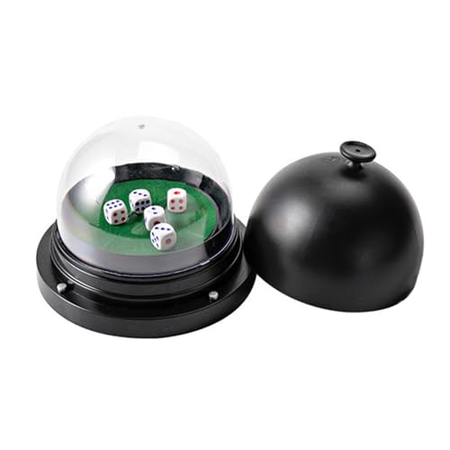 Caja de dados para juegos automáticos con taza de rodillo eléctrico y 5 dados de bar