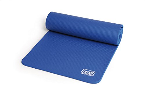 SISSEL® Gym Mat | Matte für Yoga, Pilates, Fitness, Gymnastik | 180 x 60 x 1,5 cm | blau |...