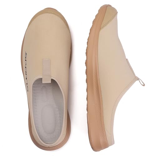 Axcone Mens Slippers with Arch Support Lightweight Comfort Mules Clog Slip-On Walking Loafer House Shoes3